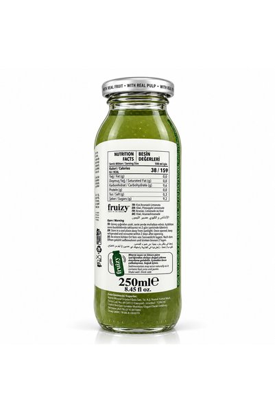 Naren Fruisy Kiwili-Ananaslı Limonlu İçecek 250 ml x 6