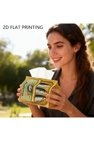Generic Functional Fish in Pure Oil Tissue Holder 4 33x5 12x7 09 Inch Napkin ...