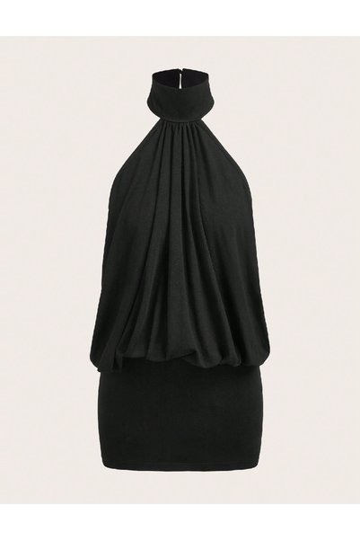 Evendi Rochie scurta, Negru