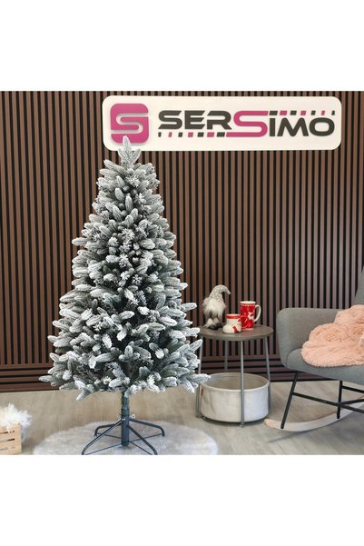 SERSIMO Brad artificial de Crăciun Deluxe de la Sersimo, Global nins, mix 2D+...