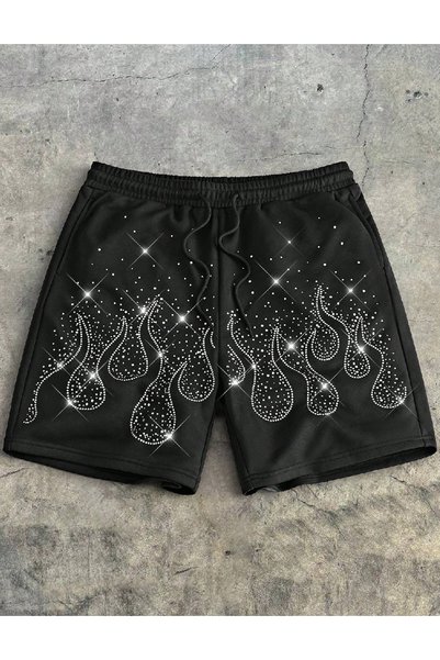 Evendi Pantaloni scurti, Negru