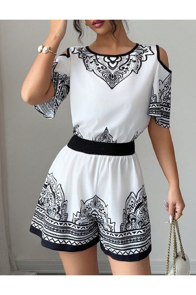 Evendi Jumpsuit, White
