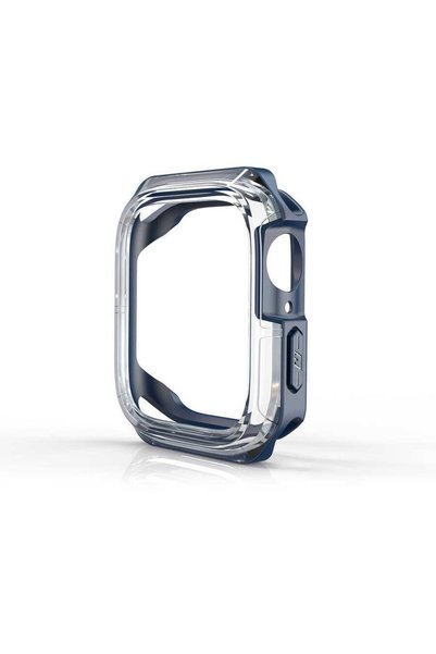TEQSMA Apple Uyumlu Watch 40mm Watch Gard 08 Sert PC + Silikon Koruyucu