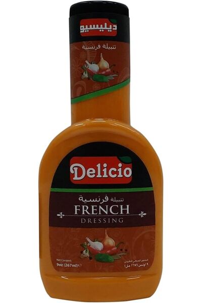 Delicio صلصة فرنسية، 267 مل - عبوة واحدة.