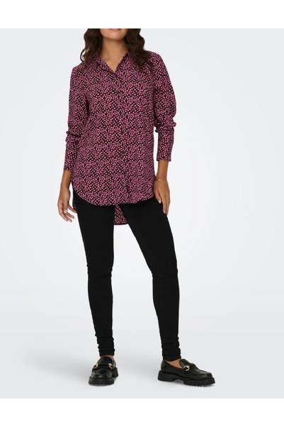 Evendi Camasa Oversize, Negru/Roz