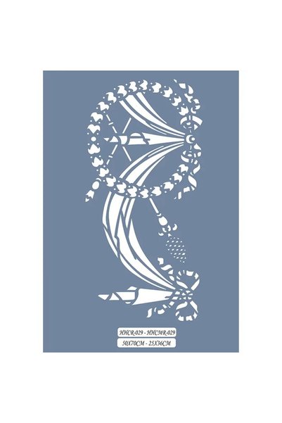 Cadence Boya Hhcr29 Home Heritage Abstract Pattern Stencil 50X70Cm