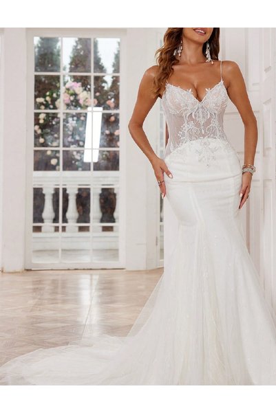 Evendi Rochie lunga, Alb