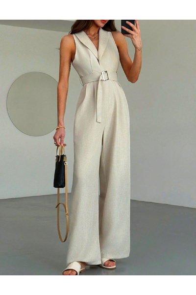 Evendi Jumpsuit, Beige