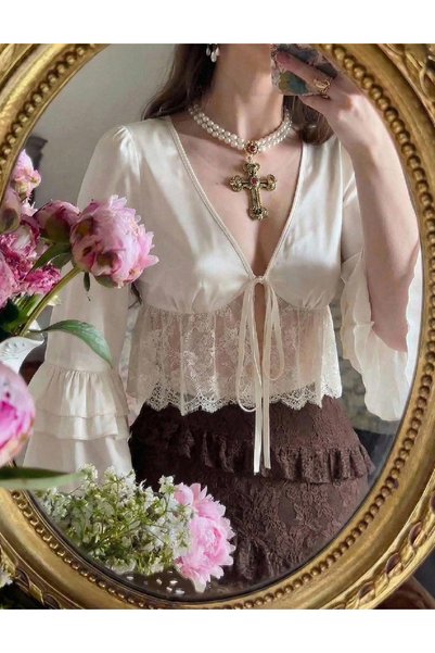 Evendi Top, Ecru
