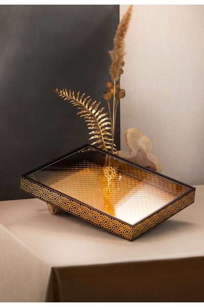 Otantik Luxury serving tray with lid