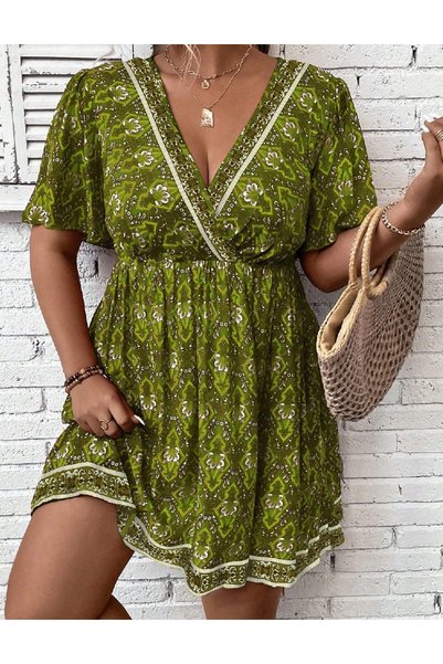 Evendi Rochie scurta, Verde