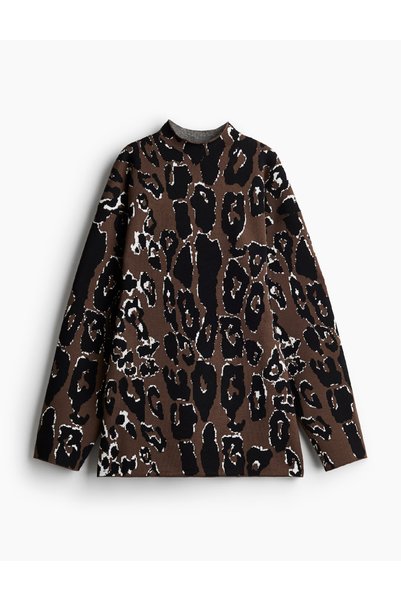 Evendi Κοντό φόρεμα, animal print