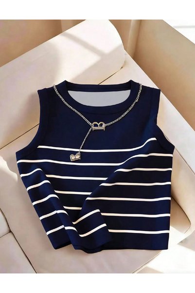 Evendi Top, Bleumarin/Alb