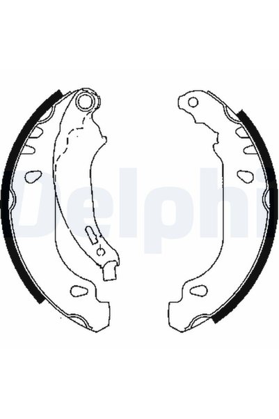DELPHİ Set saboti frana LS1848