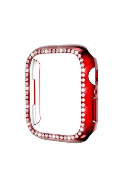 TEQSMA Apple Uyumlu Watch 7 41mm Zore Watch Gard 05 Sert PC Koruyucu