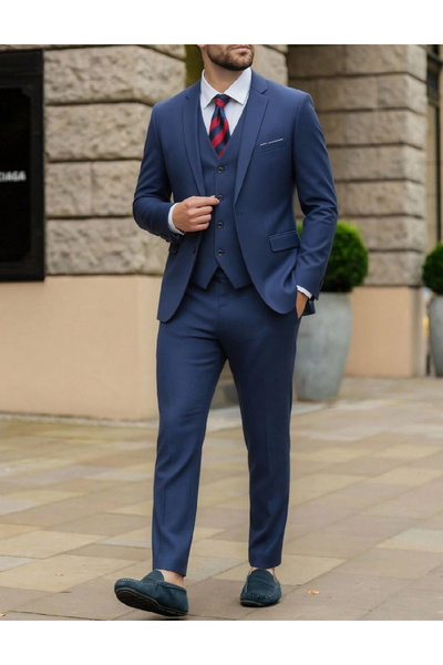 Evendi Suit, Navy Blue