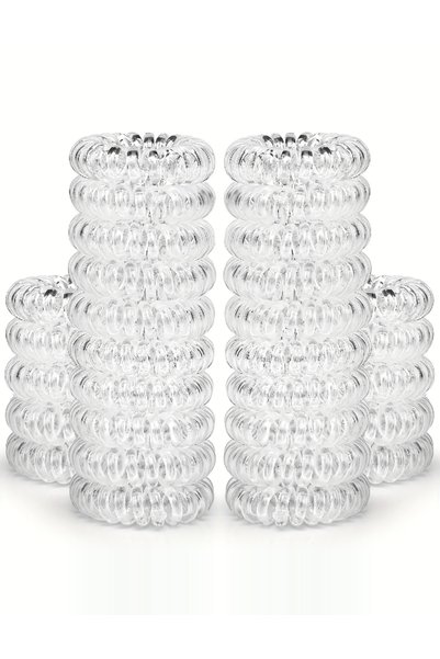Evendi Set elastice de par, transparent