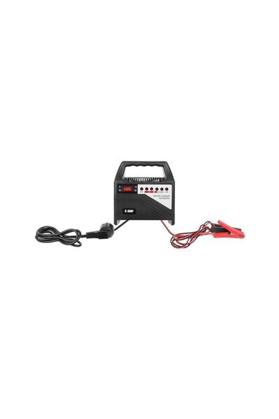 Aria Trade Φορτιστής μπαταρίας αυτοκινήτου 12 V 6 AMP, 16 x 8.5 x 18 cm, Φορτ...