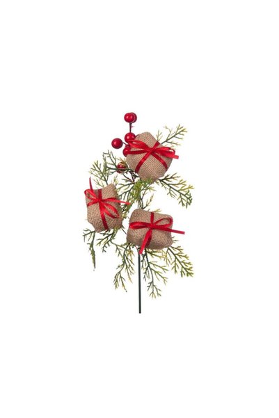 Jumbo Ramura Decorativa de Craciun cu Berries Cadouri 28cm