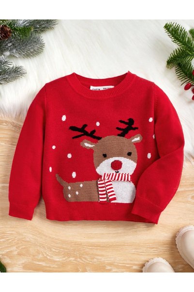 Evendi Sweater, Red