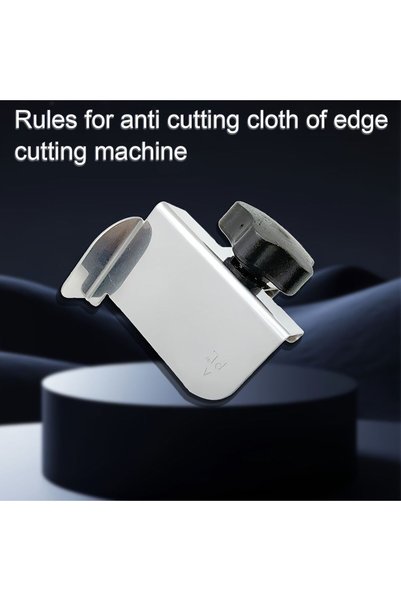 Generic 1pc Adjustable Anti Cutting Fabric Guide For Overlock Sewing Machine