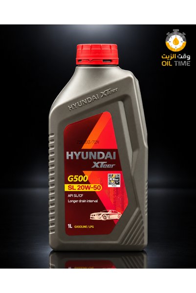 Hyundai زيت محرك هيونداي إكستير G500 20W-50 (1 لتر)