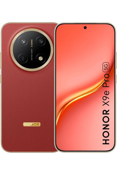 HONOR X9e Pro 5G ثنائي الشريحة 8 جيجابايت رام 256 جيجابايت بني محمر - نسخة ال...