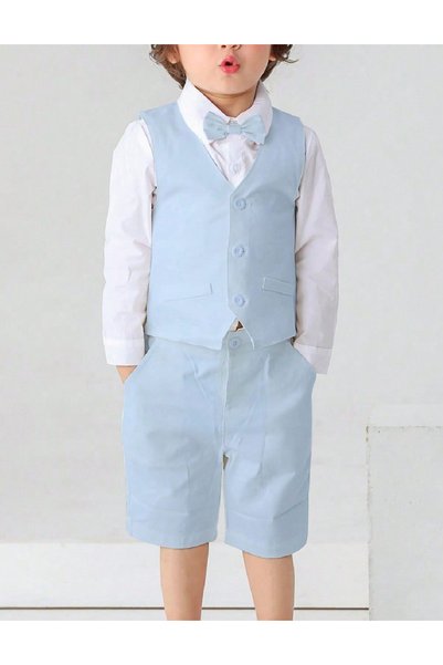 Evendi Suit, Blue/White