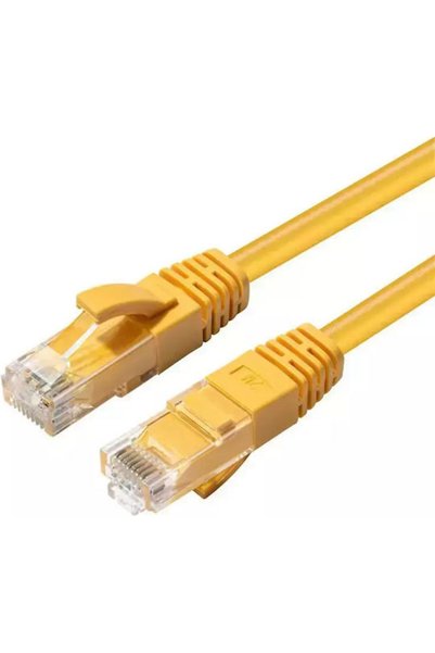 MicroConnect Καλώδιο δικτύου Ethernet U/UTP Cat.6 2m Κίτρινο 1 τεμ. Κωδικός: ...