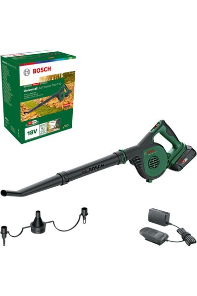 Bosch Ασύρματος φυσητήρας φύλλων, Φυσητήρας φύλλων γενικής χρήσης 18V-130, 18...