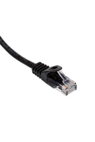 Lanberg Καλώδιο Δικτύου Ethernet U/UTP Cat.5e 15m Μαύρο PCU5-10CC-1500-BK