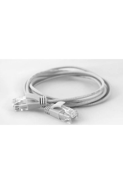 Wantec Καλώδιο δικτύου Ethernet U/UTP Cat.6a 2m Λευκό Κωδικός: 7231