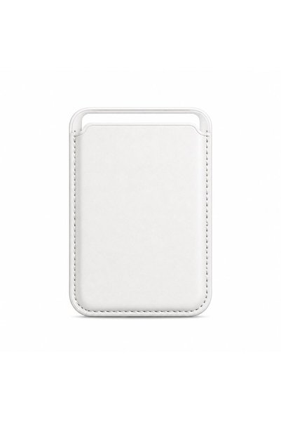 n noppax Micro Woven Wallet Leather Card Holder with Magsafe for iPhone