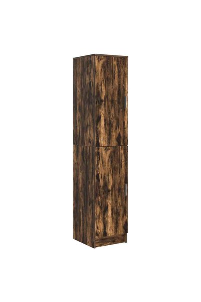vidaxl Bufet Stejar fumuriu 35 x 39 x 168 cm