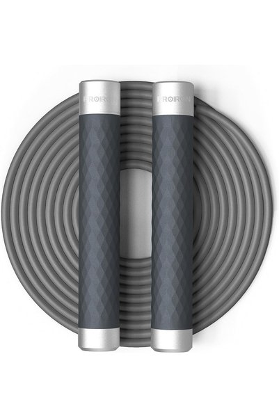 PROIRON Skipping Rope Double Weighted Jump Rope 360° Swivel Ball Bearings Tan...