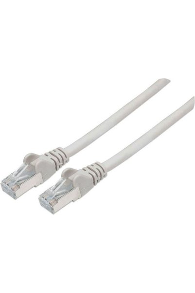 Intellinet Καλώδιο δικτύου Gigabit S/FTP Cat.6a Ethernet 1m Γκρι Κωδικός: 740678