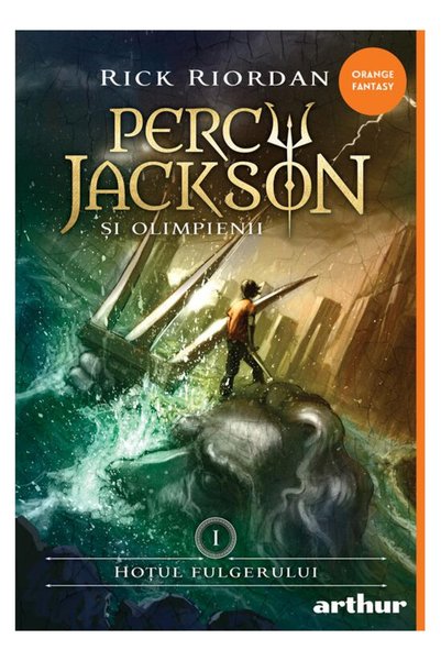Editura Art Percy Jackson 1: The Lightning Thief, Rick Riordan - Art Publishi...