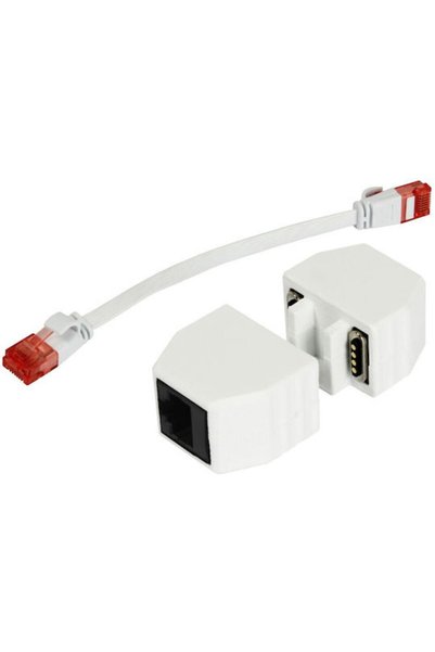 ALLNET Προσαρμογέας Δικτύου Tp-tp Υποδοχή Cat6a 1:1 8-πιν RJ45 Μαγνητικός PoE...