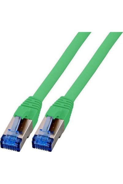EFB Καλώδιο Δικτύου Gigabit S/FTP Cat.6a Ethernet 1m Πράσινο Κωδικός: K5525FGN.1