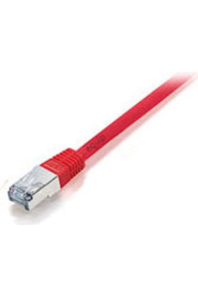 EQUIP Καλώδιο Δικτύου Gigabit S/FTP Cat.6a Ethernet 10m Κόκκινο Κωδικός: 605626