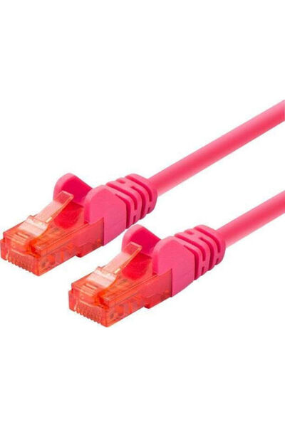 Logon Καλώδιο δικτύου Ethernet U/UTP Cat.6 10m Μωβ 1 τεμ. Κωδικός: TCU66U100M