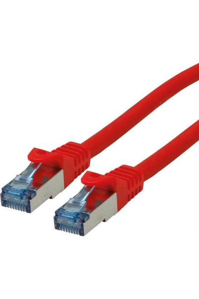 Roline Καλώδιο Δικτύου Ethernet S/FTP Cat.6a 15m Κόκκινο 1 τεμ. Κωδικός: 21.1...