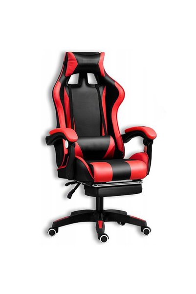 Vivendo Καρέκλα Gaming Αγώνων, Οικολογικό Δέρμα, Εργονομικά Μαξιλάρια, Υποπόδ...