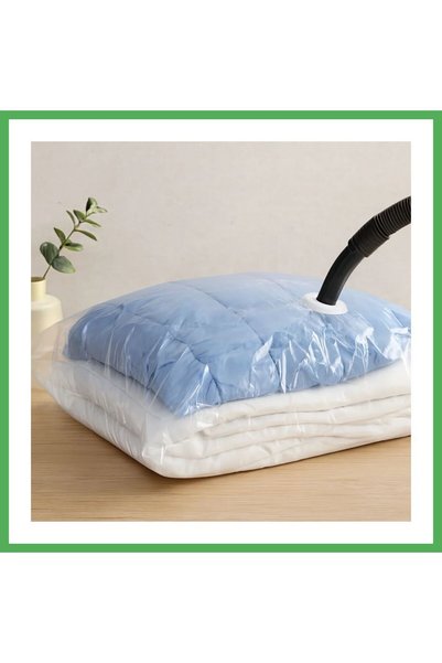 Nur store Çanta كيس تخزين مفرغ من الهواء، مقاس 80 × 100 سم، من BEZOSS.