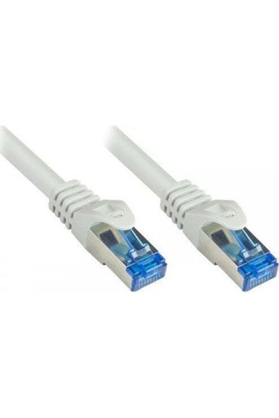 Good Connections Καλώδιο Δικτύου U/UTP Cat.6a (Gigabit) Ethernet 2m Γκρι