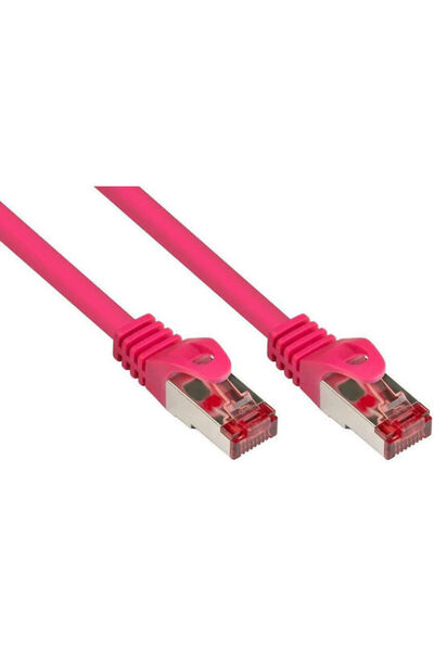Other Alcasa S/FTP Cat.6 Καλώδιο Δικτύου Gigabit Ethernet 1.5m Μωβ
