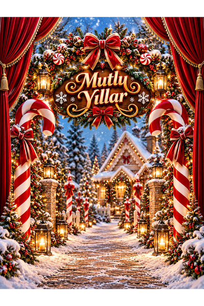 PROMISEBACKDROP2 Christmas Themed, Welcome New Year, Happy New Year, Photo Sh...