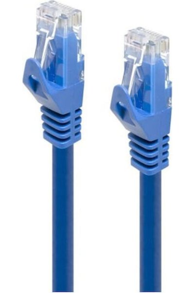 Alogic Καλώδιο Δικτύου Ethernet Cat6 Χαλκού Άμεσης Σύνδεσης 2m Μπλε Κωδικός: ...