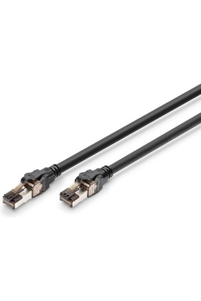 Digitus Καλώδιο Δικτύου Gigabit S/FTP Cat.6 Ethernet 2m Μαύρο Κωδικός: DK-184...