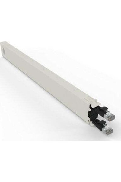 PATCHBOX Καλώδιο Δικτύου Ethernet U/FTP (STP) Cat.6a 0.8m Μαύρο